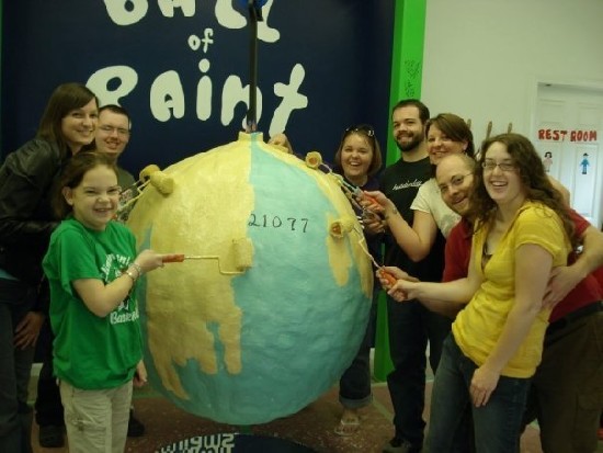 World's Largest Ball of Paint