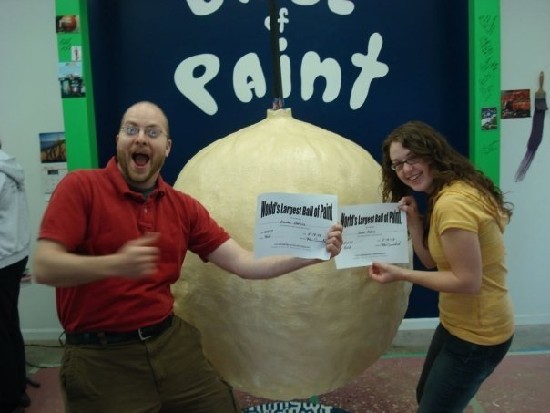 World's Largest Ball of Paint