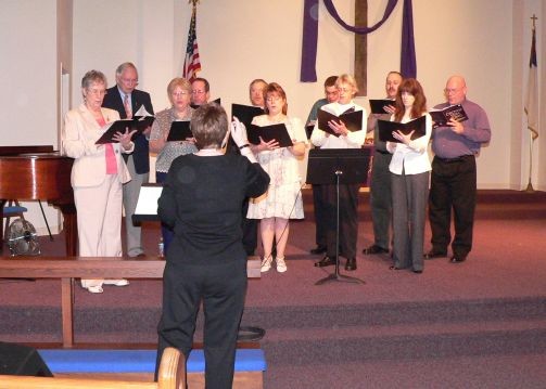 Palm Sunday 2010- Choir
