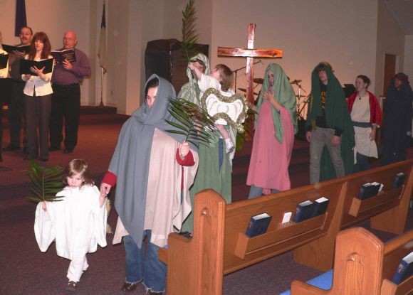 Palm Sunday 2010- Procession