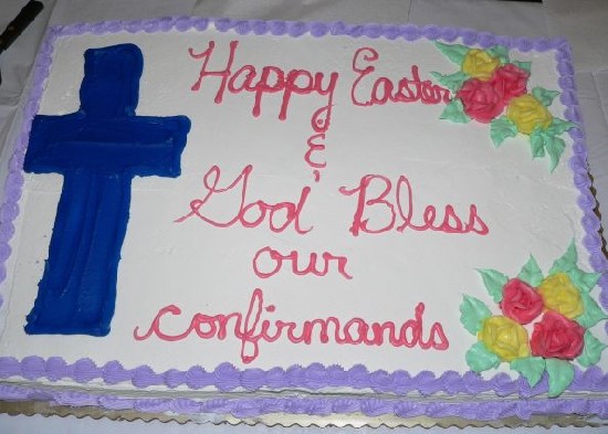 Easter & Confirmation Cake