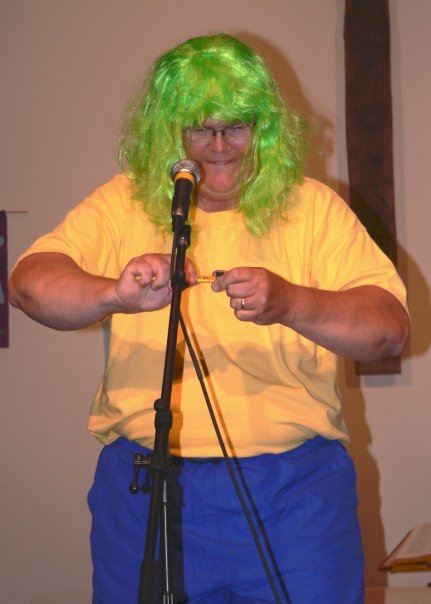 Talent Competition: Contestant #2 Sharpens a Pencil